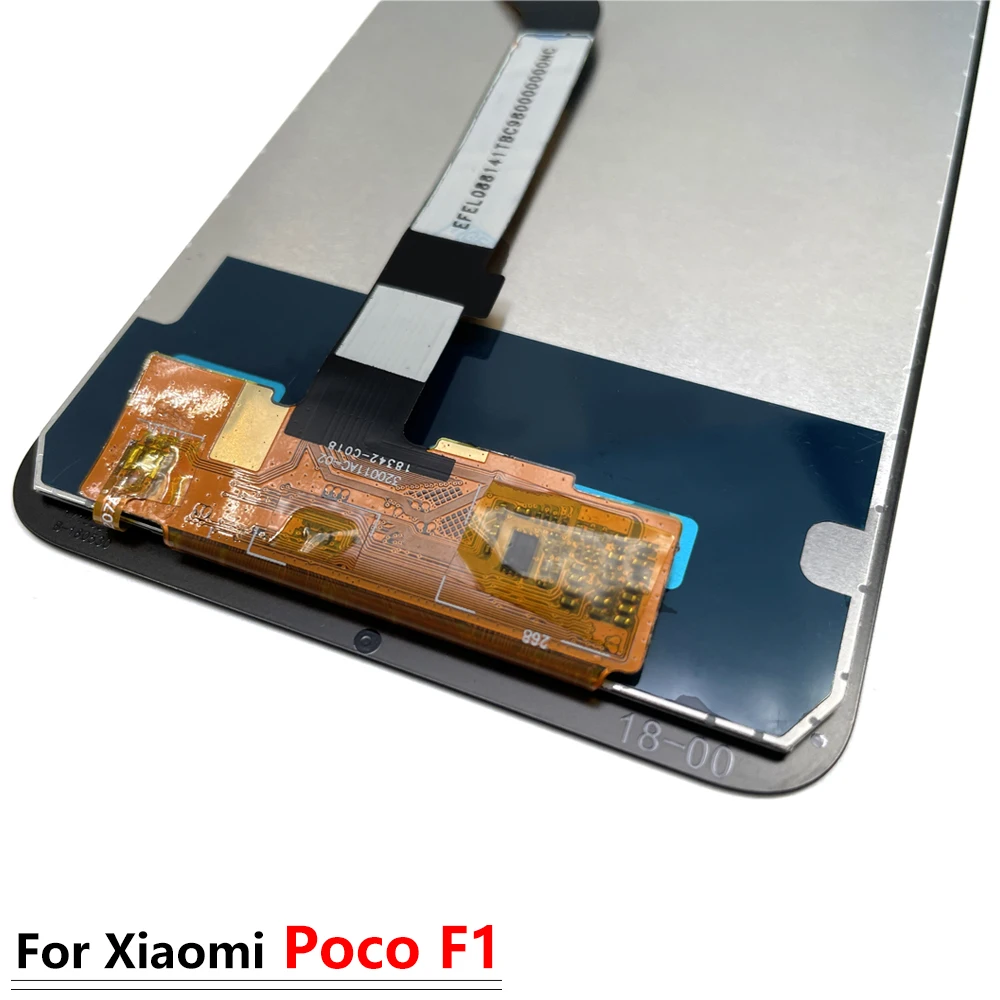 Nuovo Display dello schermo testato per Xiaomi Poco F1 LCD screen Digitizer Pocophone F1 Assembly sostituzione senza cornice