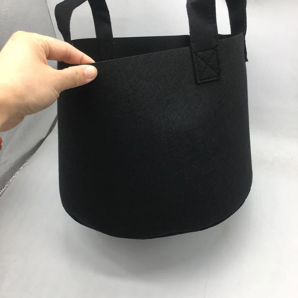 

2 pcs Plant Bags Non Woven Durable Breathable Potato Bucket Planting Bag For Potato Sturdy Handles For Garden Balcony Farm