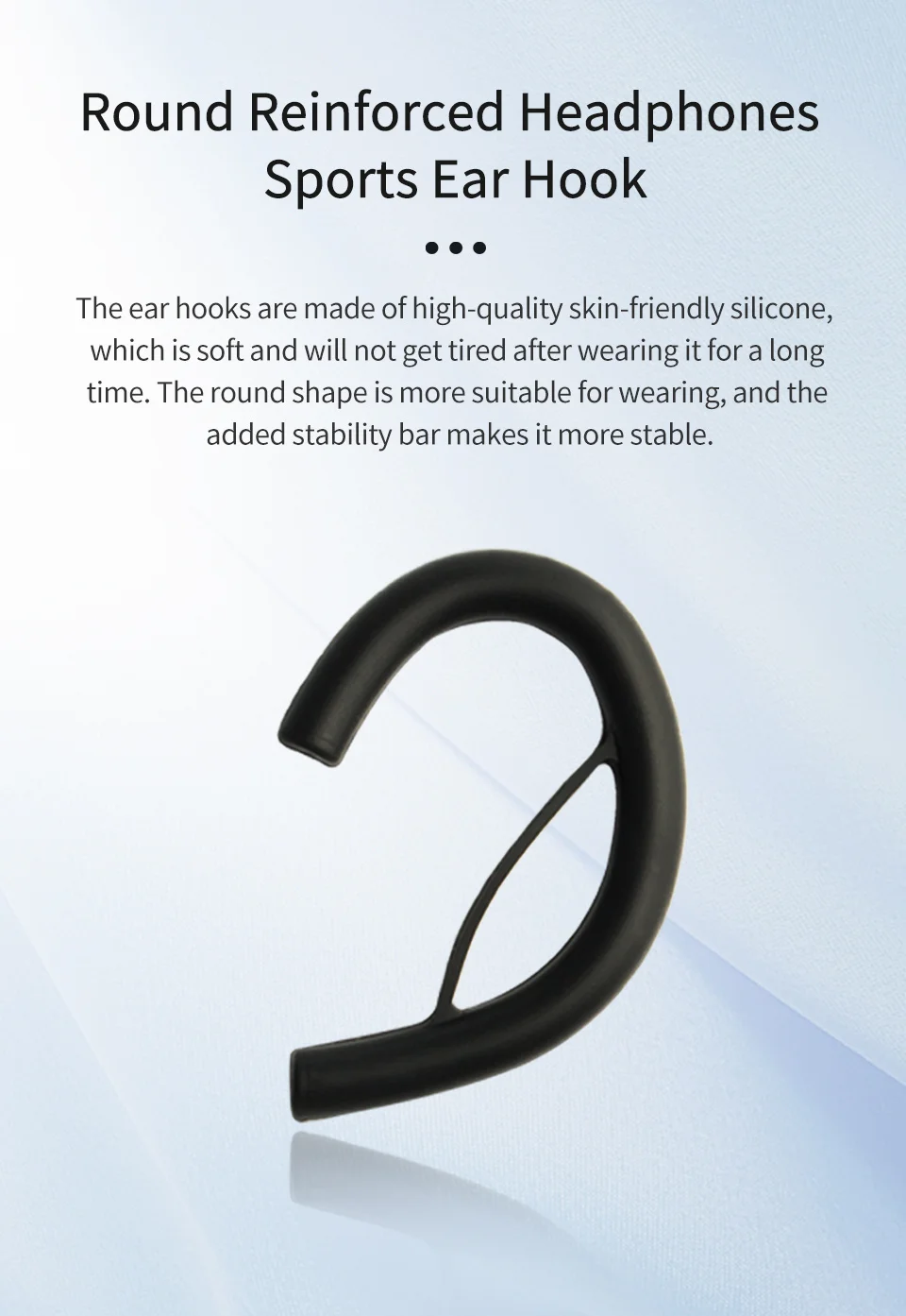 KBEAR Silikon Ohrbügel Verdrahtet Ohrhörer HIFI Kopfhörer Zubehör Headset Hände-freies Eartips Ohrstöpsel KBEAR Aurora TRI I3 Pro IEMs – Detail 1
