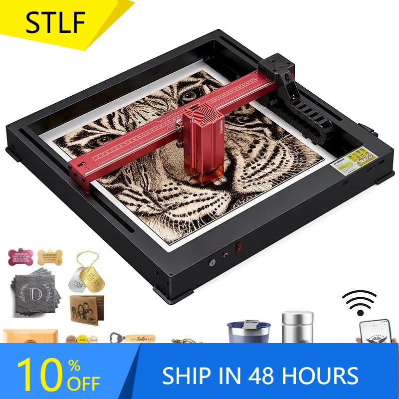 

Xiangyin Atomstack A12 X12 Pro 50W 2nd Generation Upgraded CNC Wood Cutting Glass Granite Metal Tabletop Engraving Machine