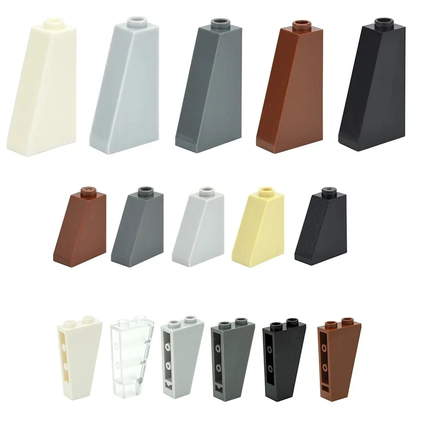 30 pezzi compatibili 4460 blocchi di costruzione fai da te pendenza 75 ° 1x2x3 Figura spessa Mattoni Giocattoli creativi educativi per regali per bambini