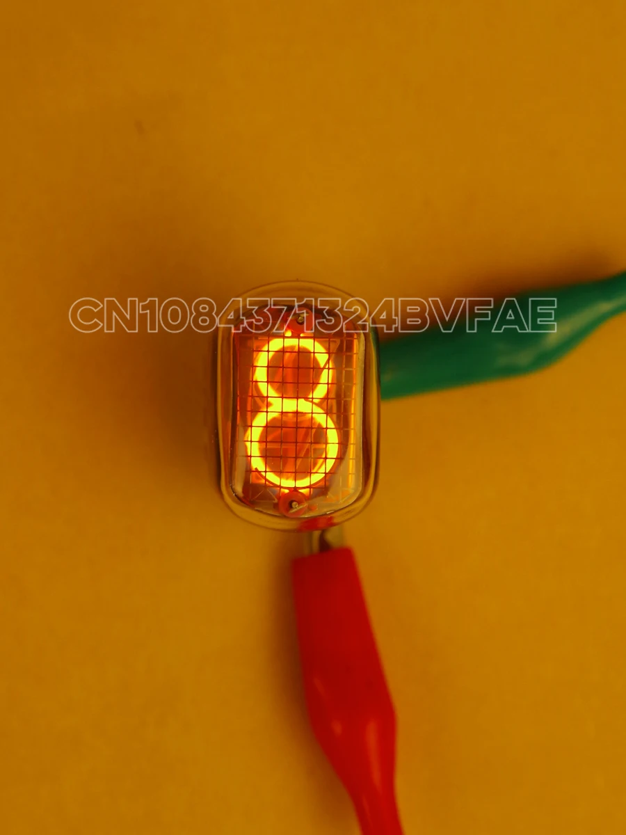 In-12 glow digital tube, former Soviet Union, Russian DIY creative clock, alarm clock, electronic tube, in-14