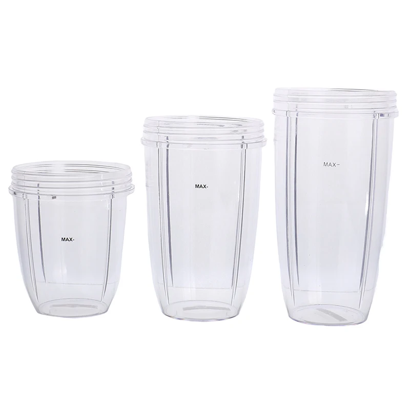 1 pz 18OZ 24OZ 32OZ Tranesparent Juicer Cup Parts sostituzione per nutrible Juicer Mixeur Manuel Cocina utensili da cucina