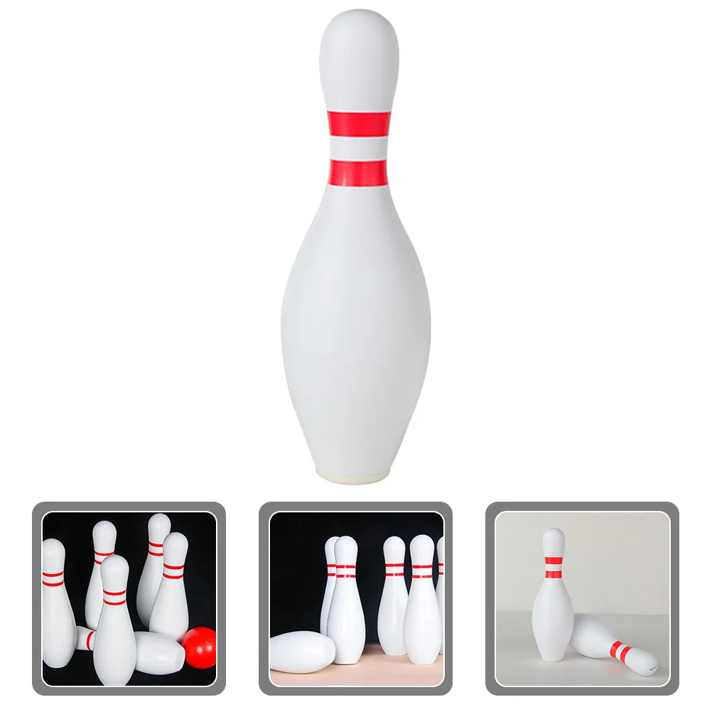Bowling Pins Piggy Bank – Cute Plastic Coin Bank for Kids, Easy Change Storage, Fun Birthday Gift