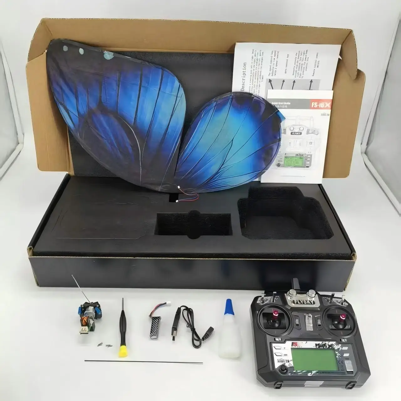 Wholesale LED RC Bionic Butterfly Drone Flapping Wing for Wedding Ring Delivery Concert Stage Performance