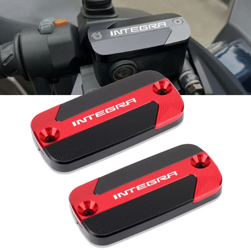 

Motorcycle CNC Front Brake Reservoir Fluid Tank Oil Cup Cover Fit For Integra 700 750 S 750D DCT NC750 NC750D 2014-2023