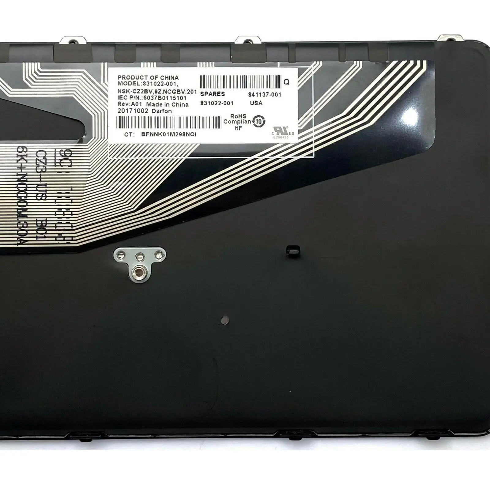 

High Performance Professional, US Standard Laptop Keyboard, with Backlit Replacement for HP Probook 470 G3 455 G3 450 G3 Black