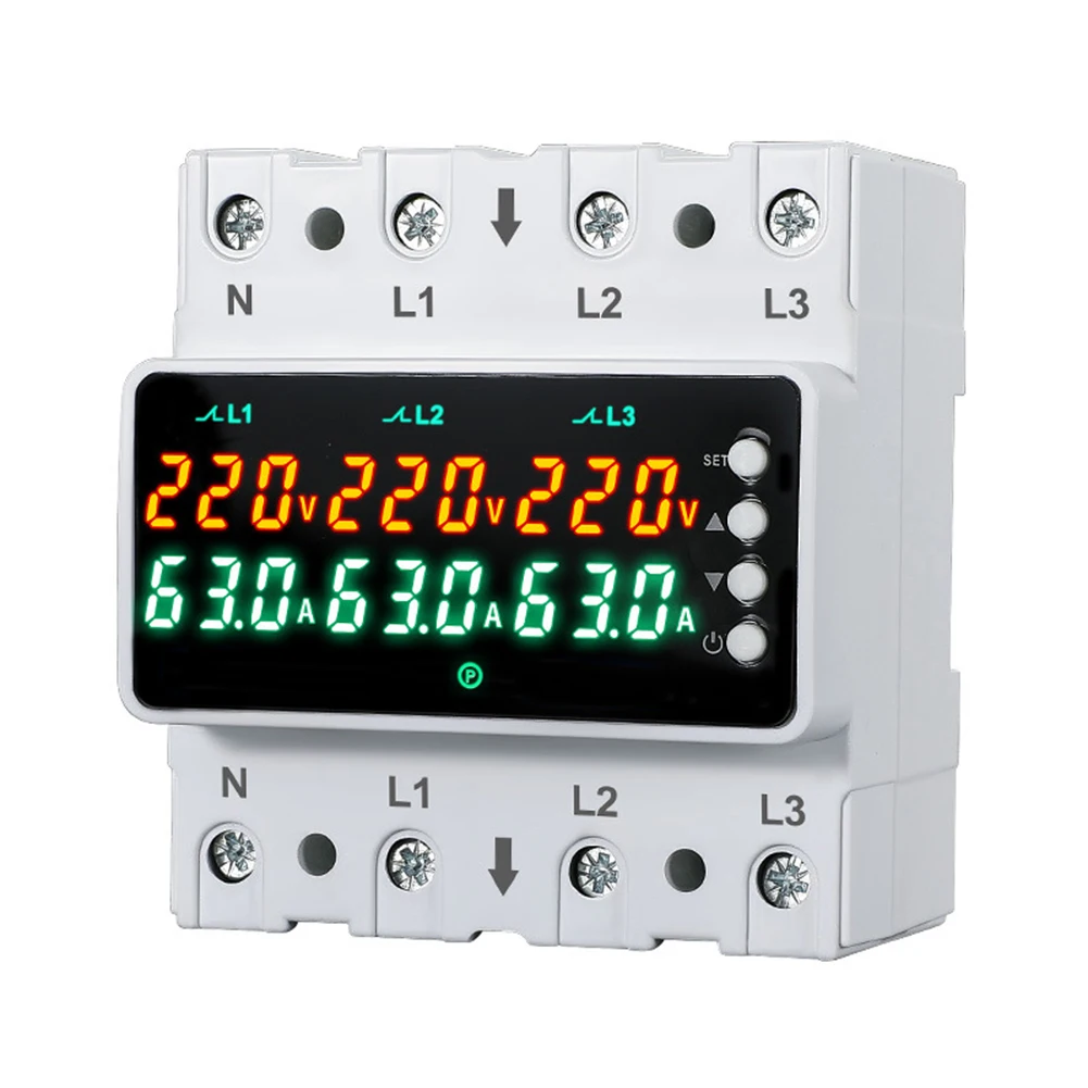 

For Home Electrical Voltage Protector with Intelligent Current Limiting and Automatic Disconnection for Overload Protection