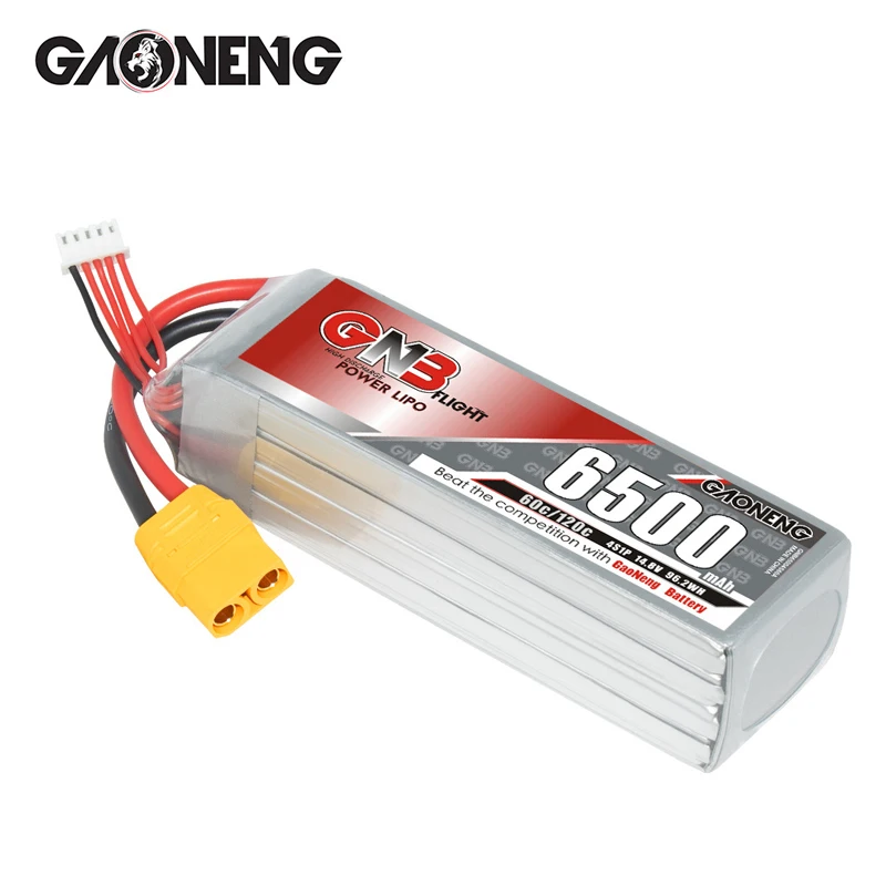 

MAX 120C GNB 6500mAh 6S 22.2V Lipo Battery For RC Car RC Boat RC Helicopter Quadcopter FPV Model Parts 22.2V Drone Battery