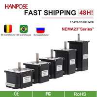 HANPOSE 23 stepper motor, model 23HS4128 23HS5128 23HS5628 23HS7628, shaft diameter 8mm, four-wire system, 57 series motor.