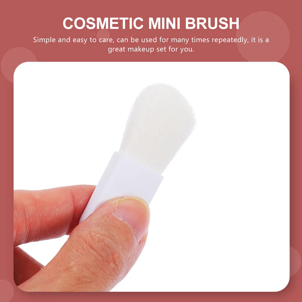 

5Pcs Mini Blush Brush Portable Multipurpose Makeup Brushes Small Size Easy to Use Soft Bristles Beauty Supplies Powder