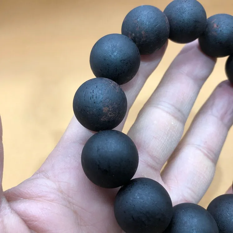 Myanmar Lobular Bracelet Submerged Soft Oil Sugar Knot Flax Silk Coconut Milk Fragrance 108 Buddha Beads Batch