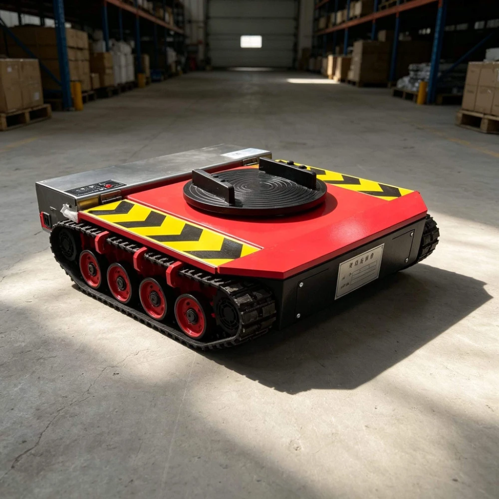 Battry Powered Load Moving Skates Warehouse Electric Tank Trolley Heavy Duty Electric Transfer Trolley Directly Factory Sale