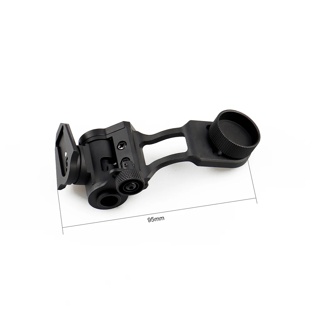 PVS-14  J Arm Muont Dovetail Base Aluminum UK Standard Adapter NVG J-Arm Mount Night Vison Mount for helmet Adapter OS24-0245