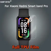 For Xiaomi Mi Redmi Smart Band 2 Pro / 4C 8 Active Ultra Clear Slim Soft TPU Hydrogel Film Screen Protector -Not Tempered Glass