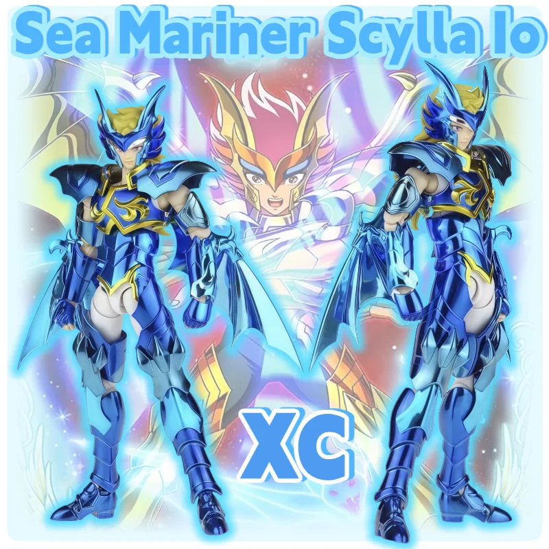 

New XC Model Saint Seiya Cloth Myth EX Sea Mariner Scylla Io Blue New Star Version Metal Armor PVC Action Figure In Stock