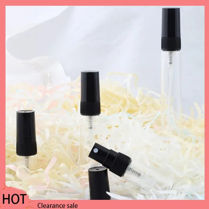

A88Z 60Pcs Mini Portable Glass Perfume Bottle Travel Size Empty Perfume Glass Spray Bottles(2Ml)