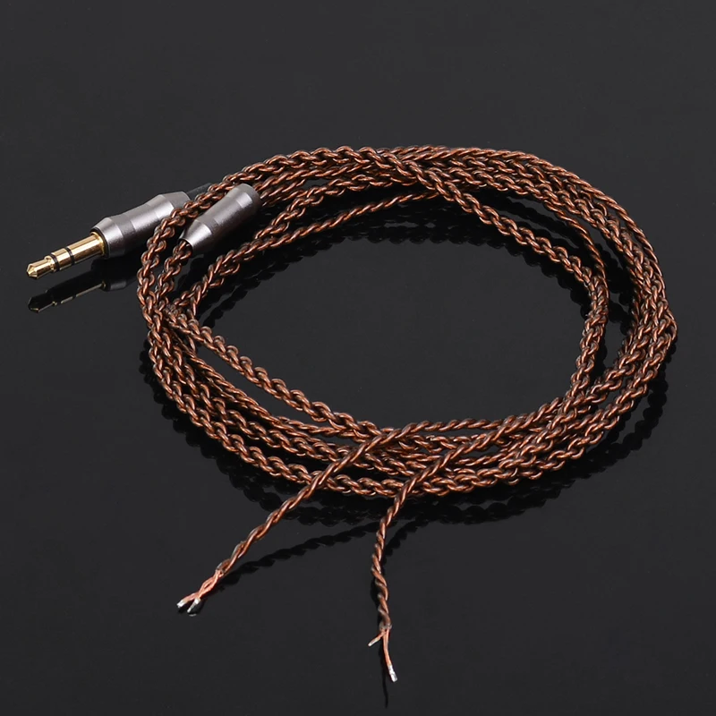 Koceta DIY UE OFC Cord Earphone Cable Replacement Repair HiFi Audio Headset Headphone Maintenan Cable Wire 1.2M For Sennheiser image 4