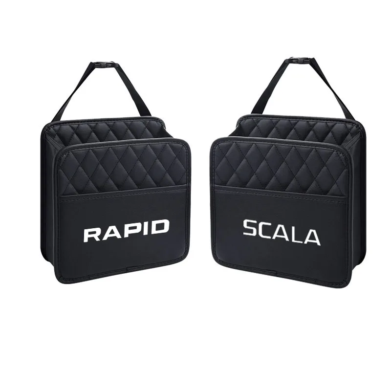 Borsa portaoggetti per auto per Skoda citigo Fabia Octavia Superb Rapid Kodiaq Karoq Kamiq Roomster SCALA Superb VIRS Virs accessori per auto