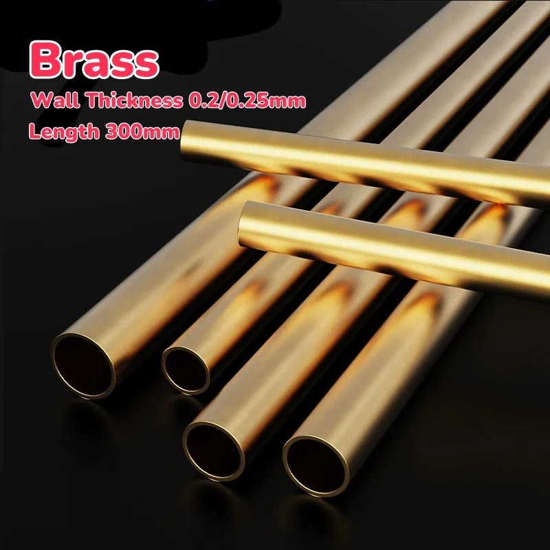 

Латунный наружный диаметр 1/1,2/1,3/1,5/1,6/1,8/2/2,2/2.5/3~12,5 мм Толщина стенки 0,2/0,25 мм Длина 300 мм Латунная труба