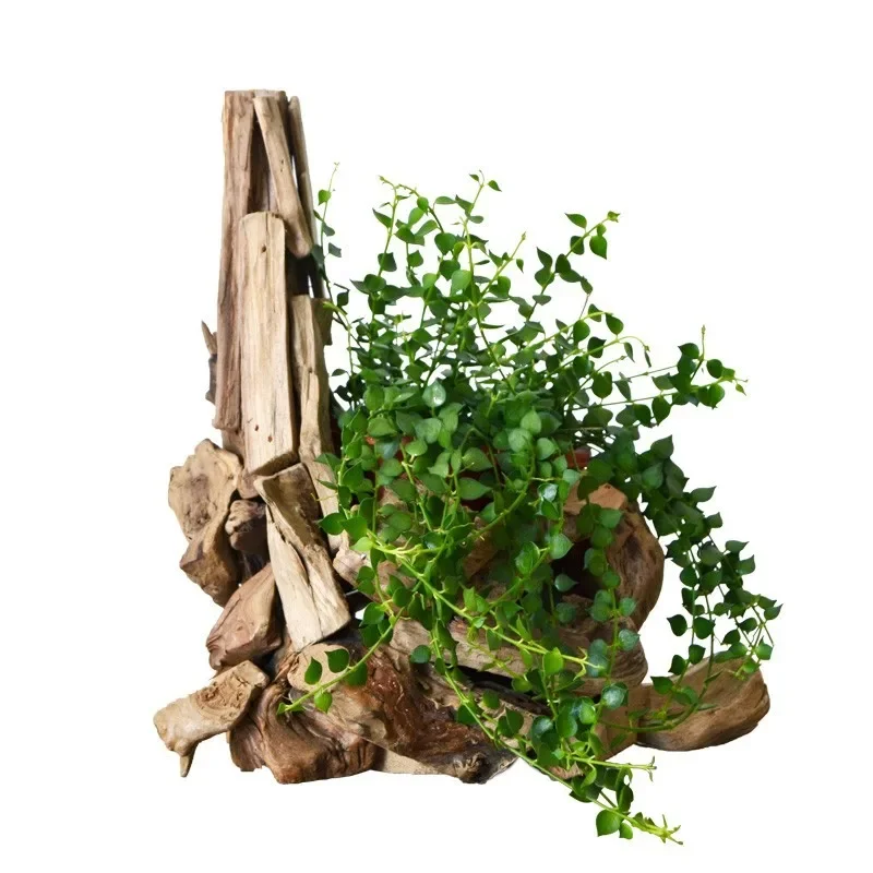 

Handmade wooden vase ornament decoration living room home decoration indoor soil potted plant creative flower utensils