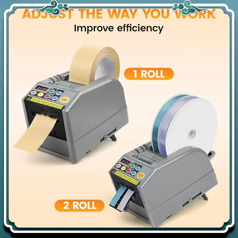 Easy To Use Ribbon Cutting Machine, Automatic Tape Dispenser, 999Mm Precision Cutting, Perfect For Transportation, Home Use Us P