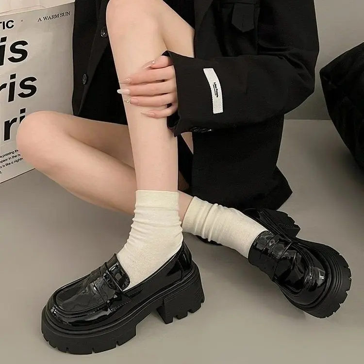 

Туфли женские демисезонные на платформе, из ПУ кожи, без застежки туфли женские лоферы женские туфли на каблуке лоферы туфли мэри джейн туфли женские на каблуке обувь на платформе туфли лодочки женские женские туфли на