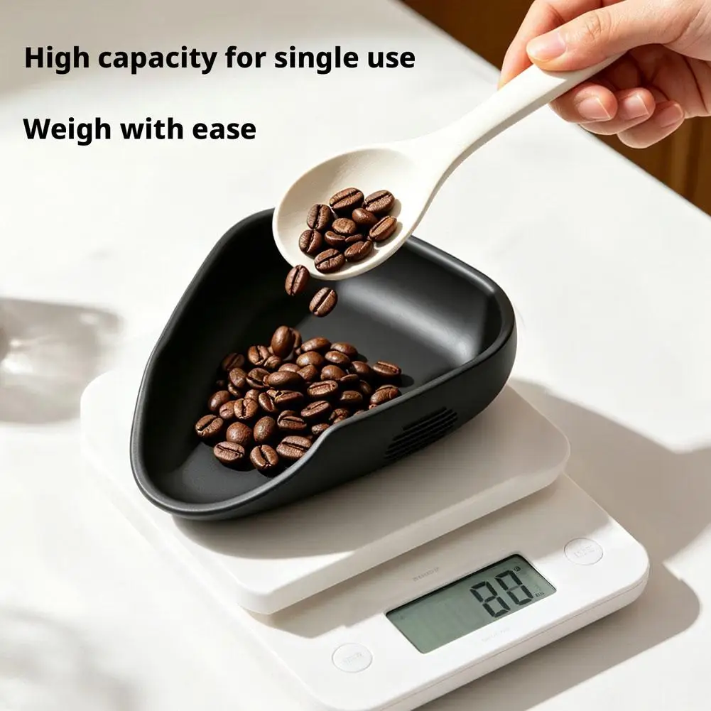 Silicone Coffee Bean Dosing Tray Anti Static Espresso Weighing Bowl Single Dose Measurement For Barista Tool