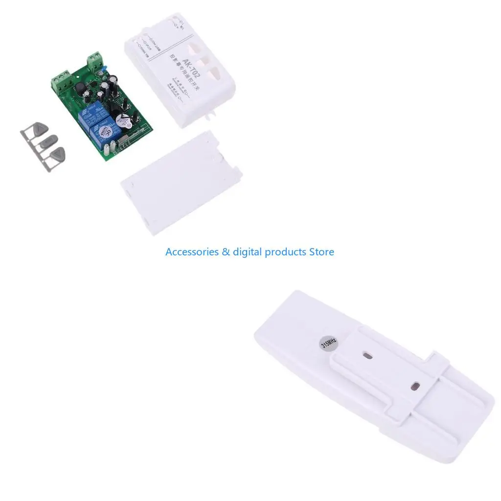 77JD Garage Door Projection Shutters Up Down Switch Rf Wireless Remote Control Switch