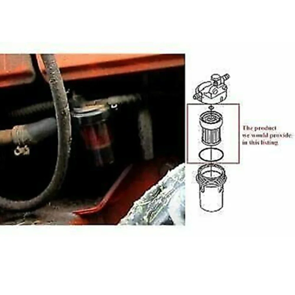 Sustain Optimal Engine Performance Get Your Pack of Two Reliable Fuel Filters Complete With An O Ring For Various Models