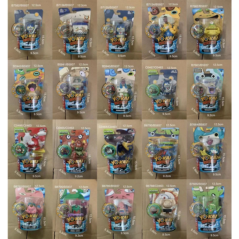 Genuine Hasbro Yo-Kai Watch Jibanyan Komaan Noko Komajiro Robonyan Whisper Shogunyan Doll Gifts Toy Model Anime Figures Collect