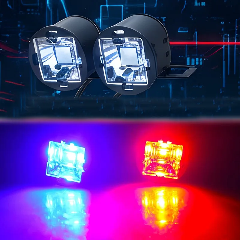 

2 шт., автомобильный мотор, светодиодный указатель поворота, зеркальный светильник Eagle Eye, DRL, резервные лампы, задний парковочный тормоз, багажник, дневной свет, водонепроницаемый