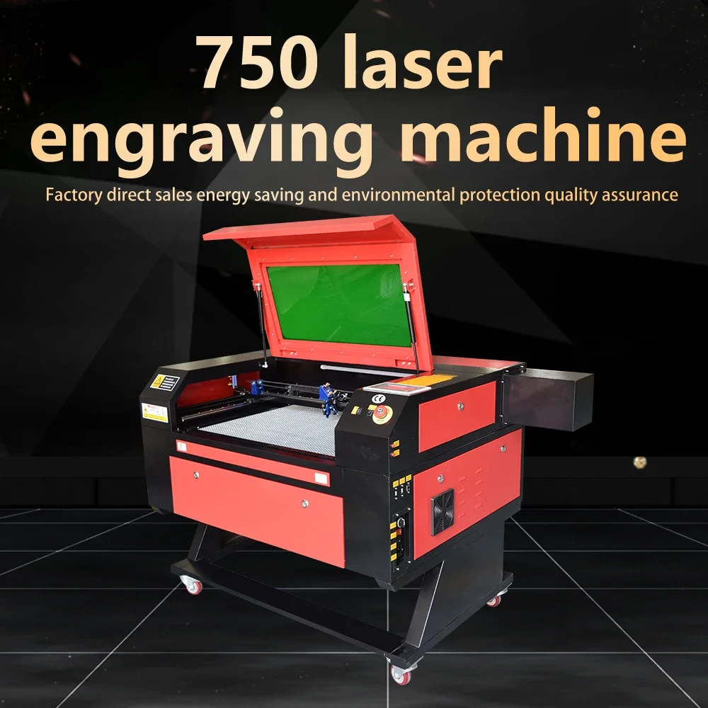 graver 7050 engraving machine mini 80w 100w  cnc  engraving machine for wood acrylic leather rubber