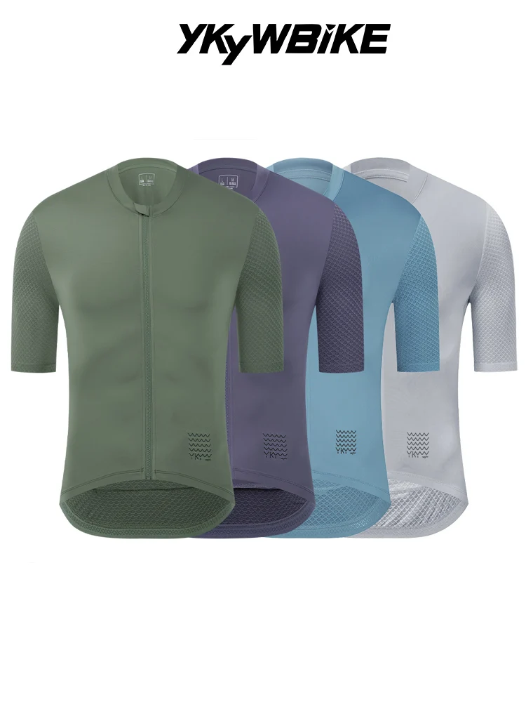 AliExpress YKYWBIKE Men's Cycling Jersey Summer Road Bike Short Sleeve Shirt Lightweight SPF 50+ Bicycle Jersey MTB Riding Biking Clothing