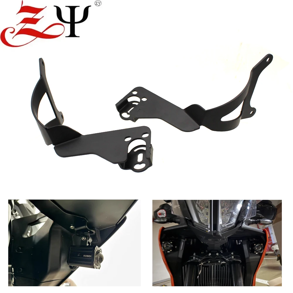 

Motorcycle Spotlight Bracket For 890 790 Adventure 2024- 790Adv 2024- Accessories Fog Light Holder Additional Lights Moun