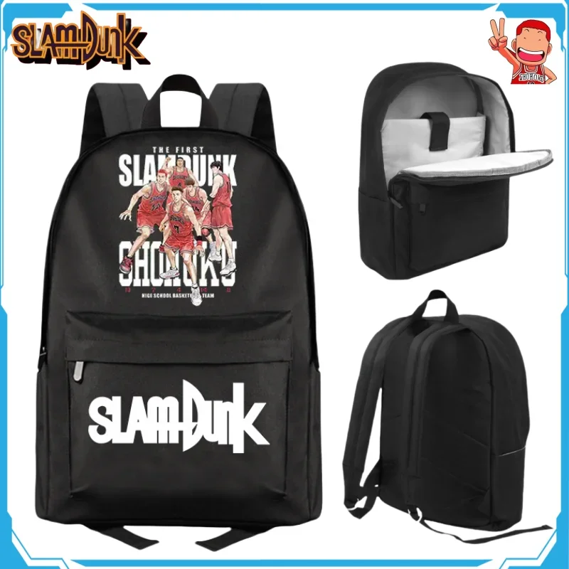 

SLAM DUNK Children's Backpack Travel Fitness Swim Bag Student Schoolbag Business Trip Laptop Bag Cartoon Anime Pack Holiday Gift