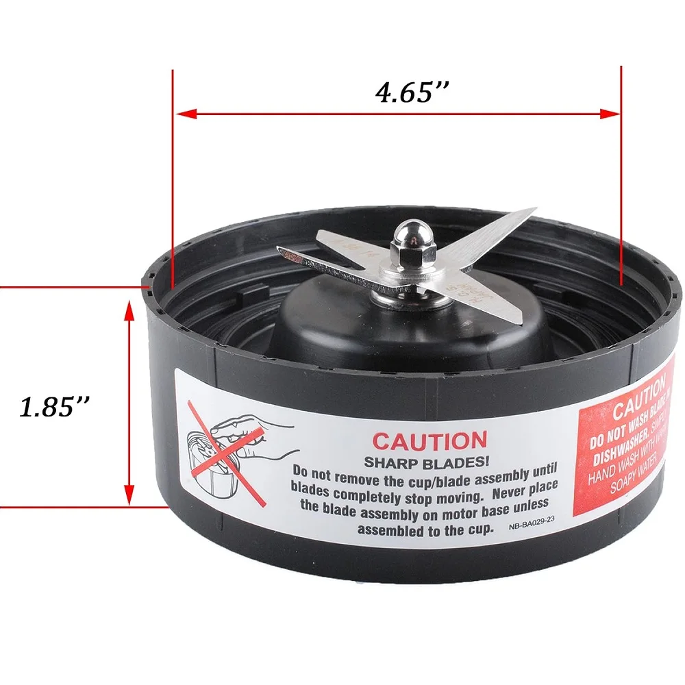 N17-1001 Blade Compatible with Nutri RX Blender Replacement Parts Fit for Nutribullet 1700W Blender Juicer Mixer