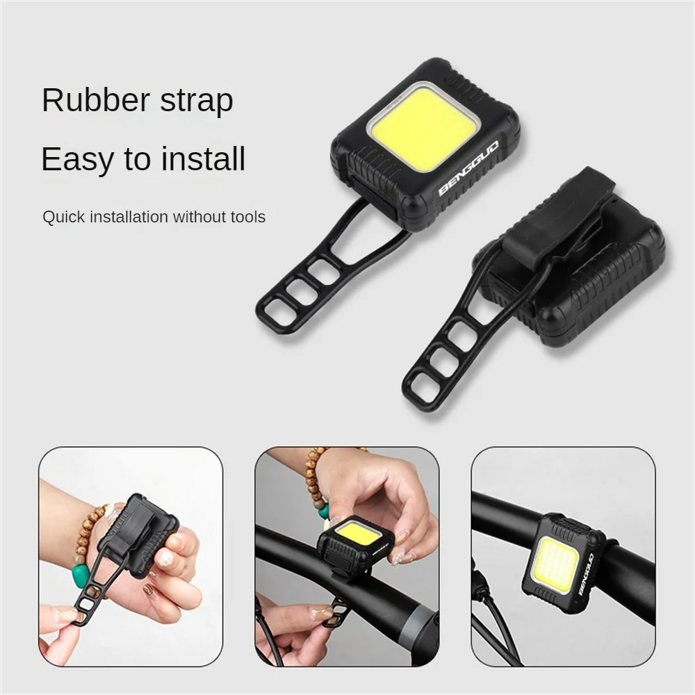 Mini Cycling Light Portable Night Running Light Bicycle Light Outdoor Light Bicycle Light Tail Light Set Cycling Lights Products