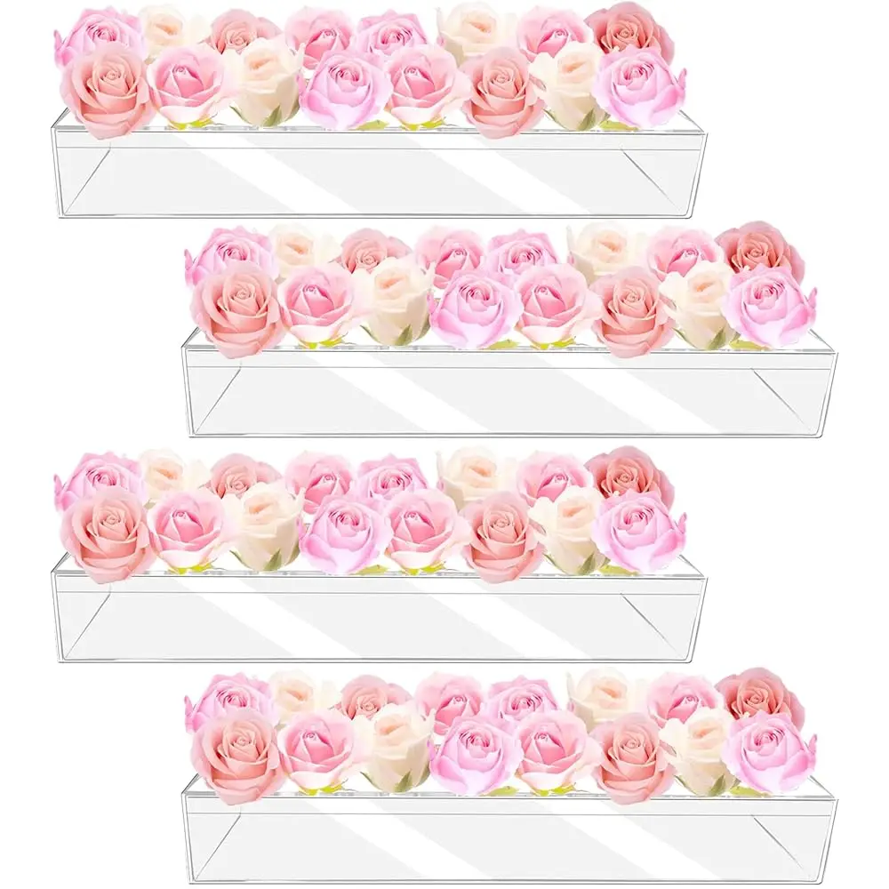4Pcs Acrylic Flower…