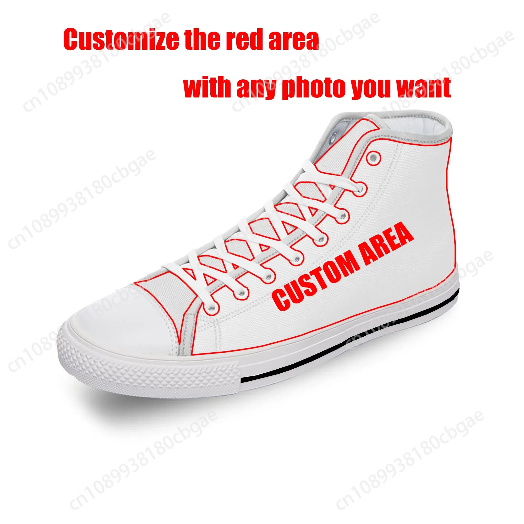 The Vampire Diaries Damon Salvatore Weißer Stoff 3D-Druck High Top Canvas Schuhe Herren Damen Leichte atmungsaktive Sneakers