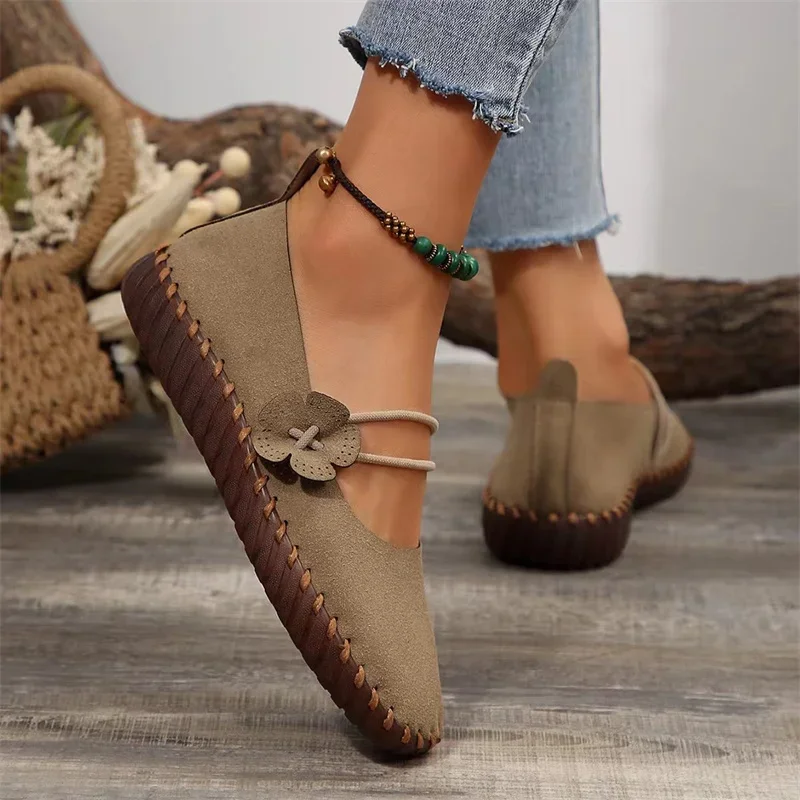 Flower Flats Shoes Fashion Women Dress Sandals 2024 Designer Brand Shoes Summer New Trend Casual Walking Cozy Mujer