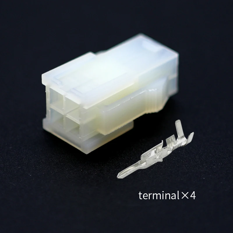5559-4P  Molsch type air docking plug automotive connector 4-pin hole plastic shell connector  male