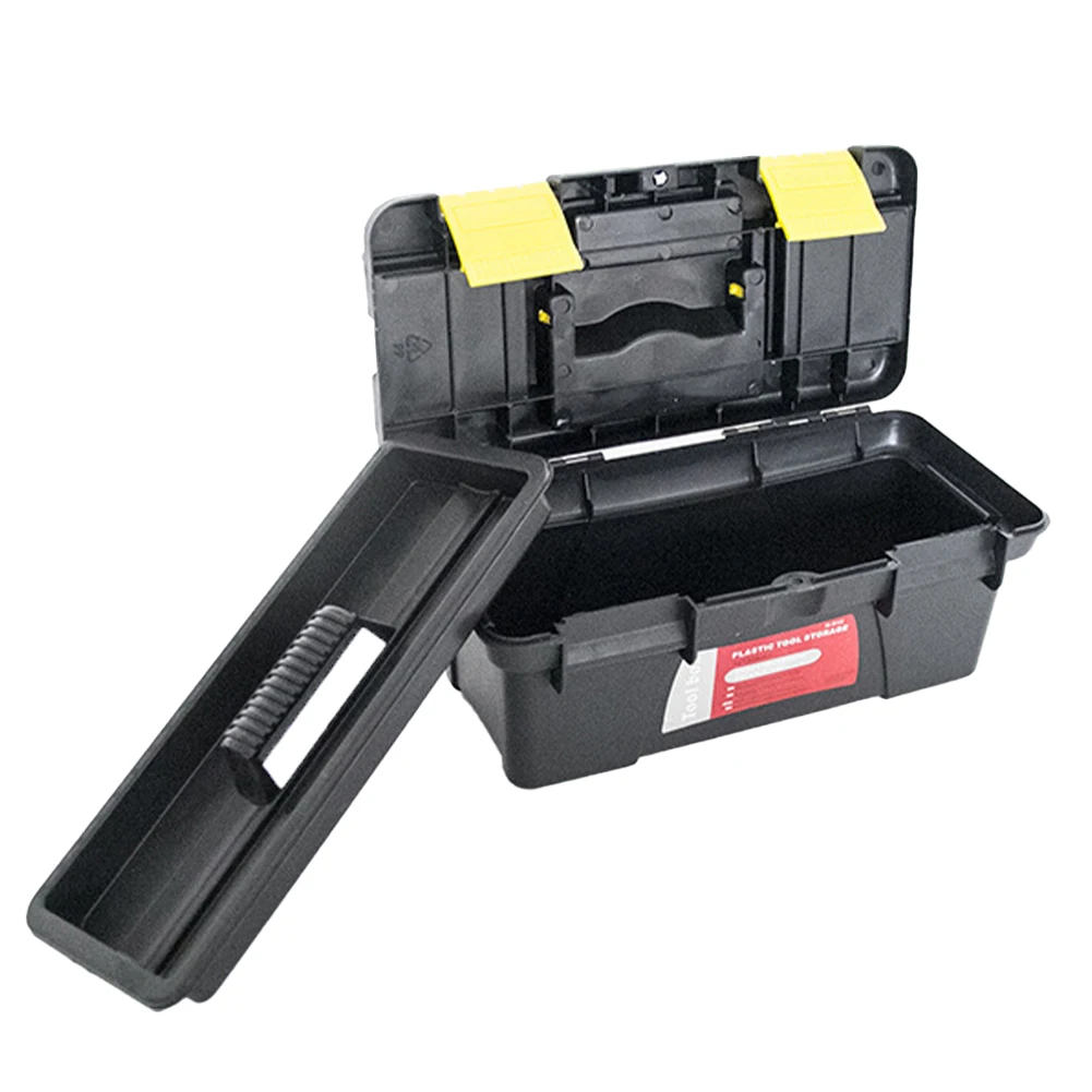 10-Inch Two-Layer Plastic Toolbox Mini Multi-Functional Accessories Box Toolbox Mini Multi-Functional Accessories Box Tool