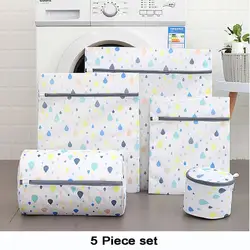 Travel Foldable Mesh Laundry Bag, Underwear Wash Bag, Polyester Laundry Bag, Bra Laundry Bag Set