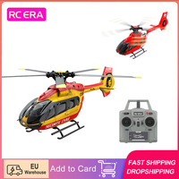 Rc Era C190 1:30 H145 Scale 2.4g 6Ch 6-Axis Gyro Optical Flow Localization Altitude Hold Flybarless Rc Helicopter Rtf