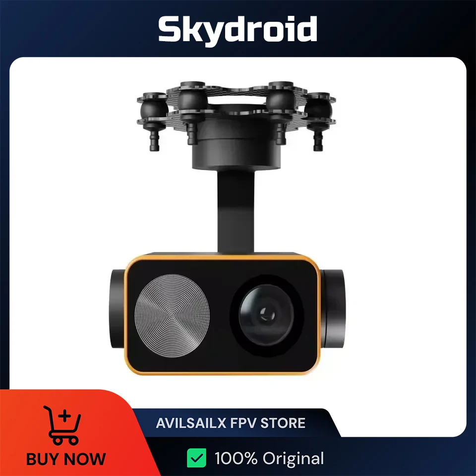 

​Skydroid C20 1080P Gimbal Camera for Drone, with 22x Optical Zoom, 3-Axis Stabilization & Night Vision