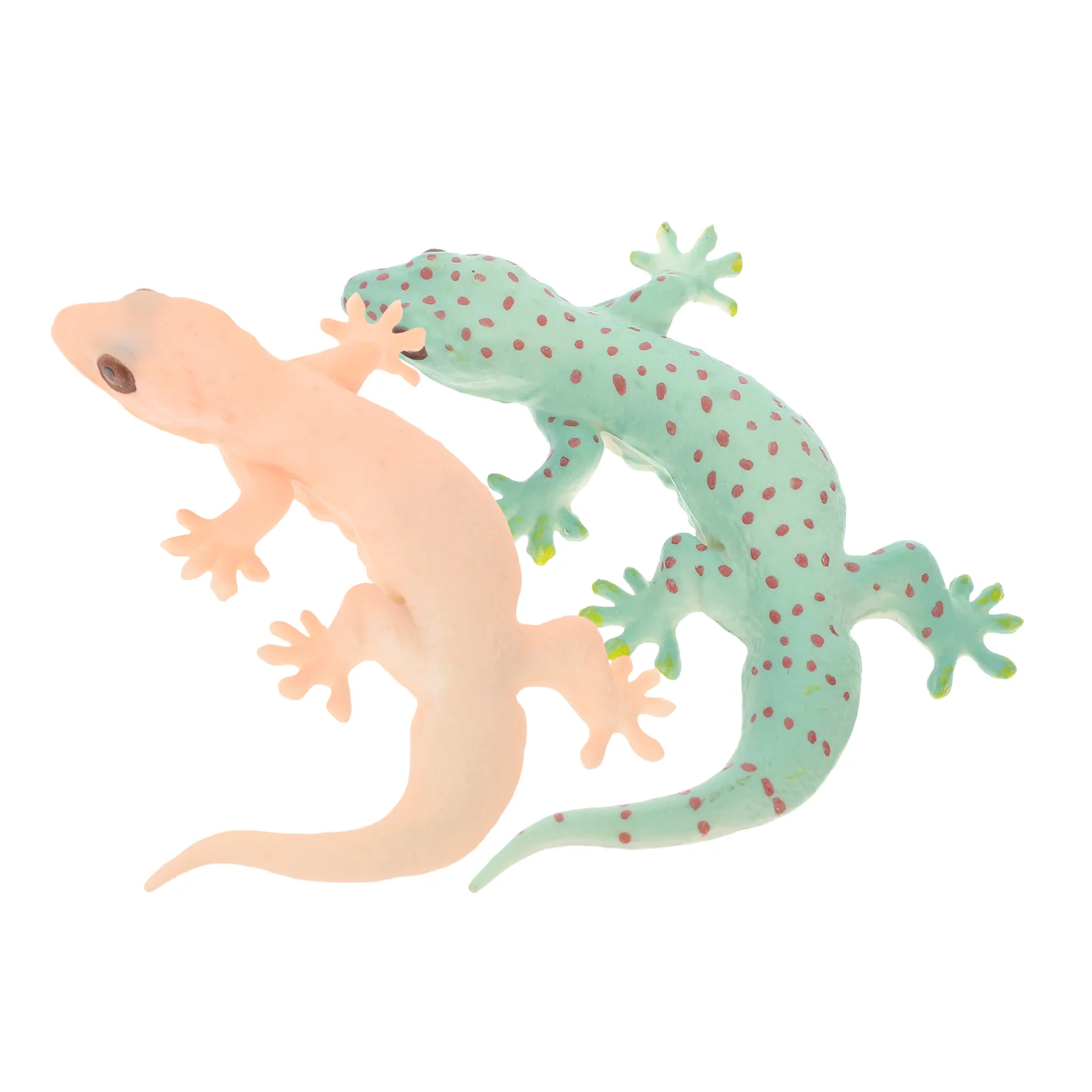 

2pcs Simulation Realistic Lizard Figurines Fake Lizard Toy Figures Simulation Animal Figure Lizard Model