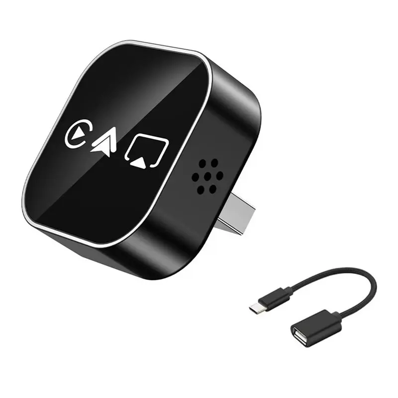 

A99E-Auto Connect USB Plug And Play Smart AI Box 4-в-1 адаптер Carplay для Android Auto/Airplay/Miracast/Mirror Link, обновленная версия