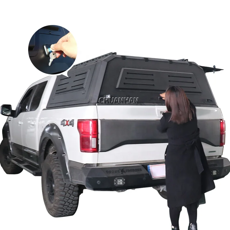 Pickup Aluminum Canopy Truck Bed Hard Top Canopy Topper F150 Canopy for Toyota Tacoma Hilux