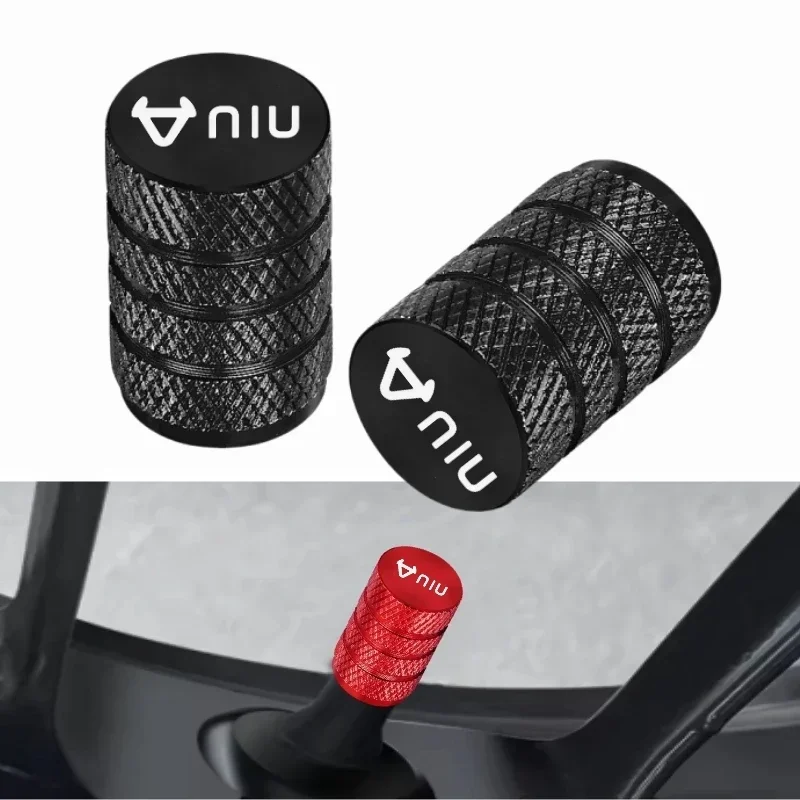 

6-цветная крышка клапана для шин скутера с ЧПУ, крышка штока воздушного порта, аксессуары для Niu Kqi3 M Pro M1s Mqi Nqi Gt Gts Pro N1s Uqi N1 U1 U+a